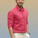 Men’s Casual Cotton Blend Shirt | Regular Fit | Full Sleeve | Solid Design
