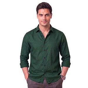mens cotton blend solid casual shirt regular fit full sleeve shirt for men plain formal amp casual wear collared button down shirt
