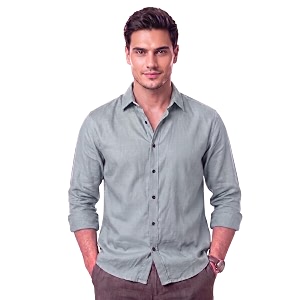 mens cotton blend solid casual shirt regular fit full sleeve shirt for men plain formal amp casual wear collared button down shirt