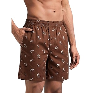 Mens Cotton Boxers Comfortable Printed Boxer