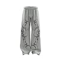 Men39s Cotton Grey Track Pant Circle Print