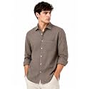 Men39s Cotton Linen Shirt Regular Fit