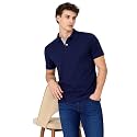 Mens Cotton Polo T-Shirt Solid Regular
