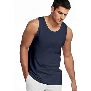 Mens Cotton Sleeveless Vest 180 GSM