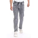 Mens Denim Joggers Regular Fit Mid Rise