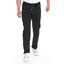 Mens Denim Joggers Regular Fit Mid Rise