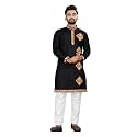Mens Ethnic Charm Kurta Pyjama Set -