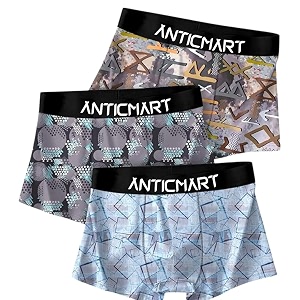 Mens Extra Thin Elastic Ice Silk Underwear