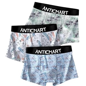 Mens Extra Thin Elastic Ice Silk Underwear