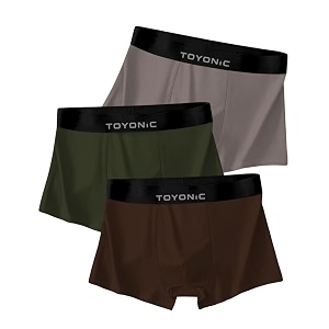 Mens Extra Thin Ice Silk Boxer Briefs