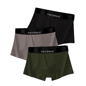 Mens Extra Thin Ice Silk Boxer Briefs
