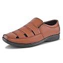 Mens Faux Leather Fisherman Shoe Style Sandal