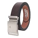Mens Formal Genuine Leather Auto-lock Adjustable Belt