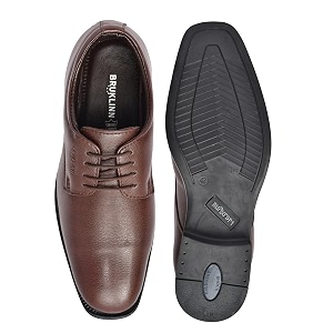 Mens Formal Leather Shoes Classic Lace-Up