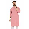 Mens Lakhnawi Chikankari Kurta Set Cotton Ethnic