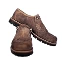 Mens Leather Sneakers Leather Solid Pattern