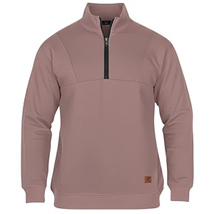 Mens Lightweight Front Zip Pullover - Trendy