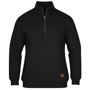 Mens Lightweight Front Zip Pullover - Trendy