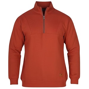 Mens Lightweight Front Zip Pullover - Trendy