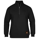 Mens Lightweight Front Zip Pullover Trendy