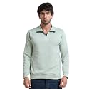 Mens Linen Floral Printed Casual Cuban Collar