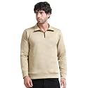 Mens Linen Floral Printed Casual Cuban Collar