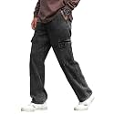 Mens Loose Fit Denim Jeans Mid