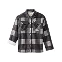 Men’s Magnet Close Adaptive Sherpa Lined Shirt Jacket