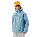 Venzina® Men's Waterproof Rain Jacket-Lightweight Windbreaker with Color Block Design, Breathable for Urban Outdoor, Daily Commuting I Fashion Unisex Couple Jacket