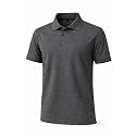 Mens Polo T-Shirt Breathable Moisture-Wicking Soft