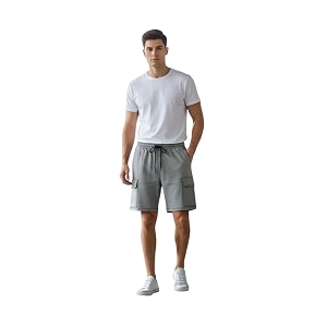 Mens Polycotton Relaxed Fit Shorts Half