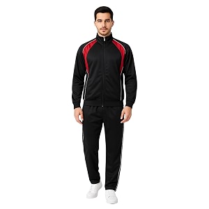 Mens Premium Athletic Tracksuit Set - Full