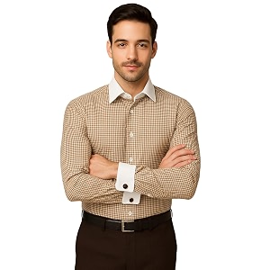Mens Premium Cotton Formal Dress Shirt -