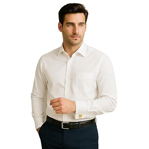 Mens Premium Cotton Formal Dress Shirt -