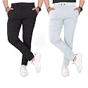 Mens Premium Lycra Slim Fit Trouser Combo