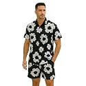 Mens Printed Co-Ord Set Plus Size