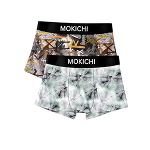Mens Printed Trunks Pack of 2