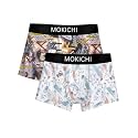 Mens Printed Trunks Pack of 2 