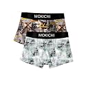 Mens Printed Trunks Pack of 2 