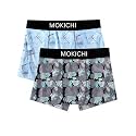 Mens Printed Trunks Pack of 2 