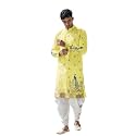 Mens Pure Cotton Kurta Dhoti Set 