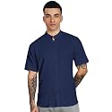 Mens Regular Fit Solid Casual Shirt 
