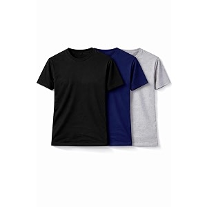 Mens Round Neck T-Shirt Combo Pack Pack