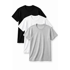 Mens Round Neck T-Shirt Combo Pack Pack
