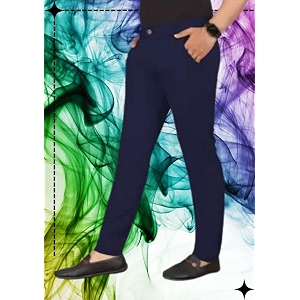 Mens Slim Fit Casual Chinos Pants Stretch