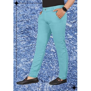 Mens Slim Fit Casual Chinos Pants Stretch
