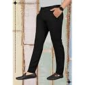 Mens Slim Fit Casual Chinos Pants Stretch