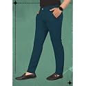Mens Slim Fit Casual Chinos Pants Stretch
