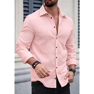 mens slim fit formal shirt  premium cotton long sleeve shirt for office business amp party