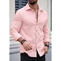 Men’S Slim Fit Formal Shirt | Premium Cotton Long Sleeve Shirt for Office, Business &amp; Party